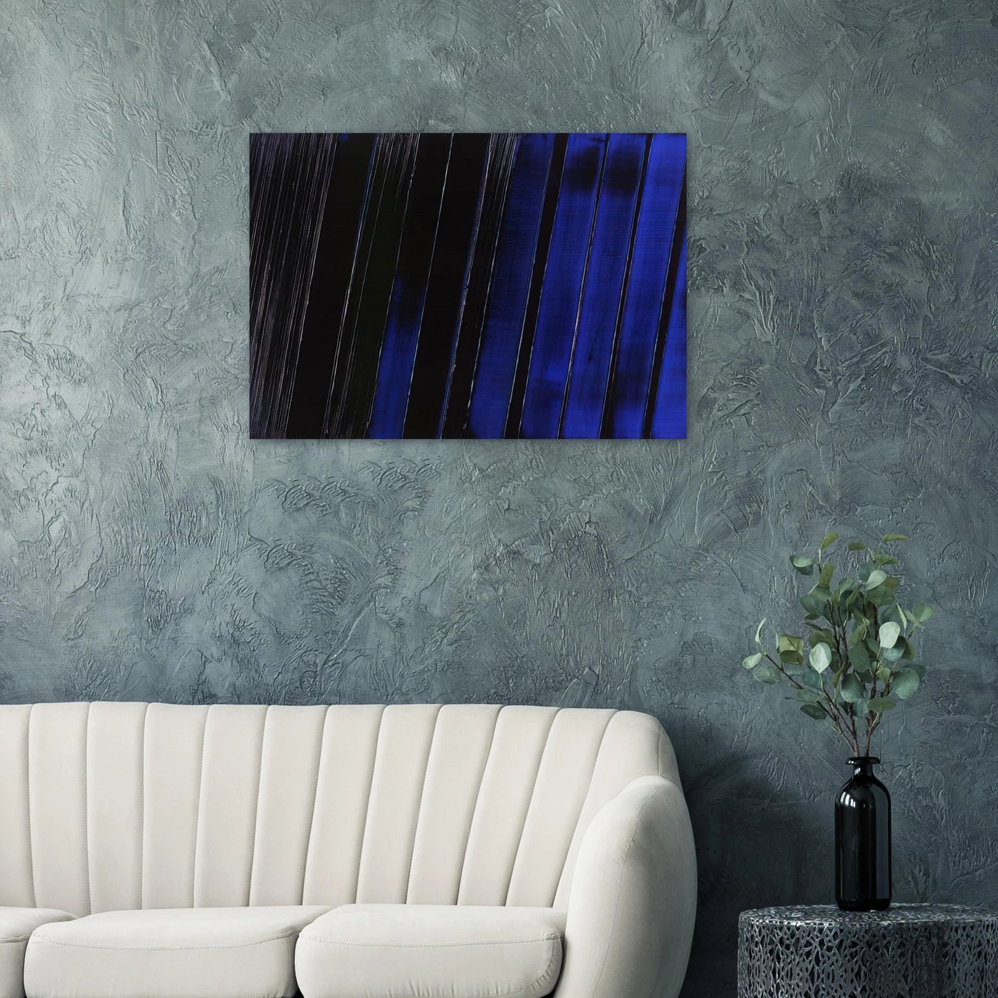 Peinture 11 Juillet 1987 - 1987 - Pierre Soulages Brushed Aluminum Print - 70x100 cm / 28x40 inches | Pierre Soulages Aluminum Print | Pierre Soulages Prints