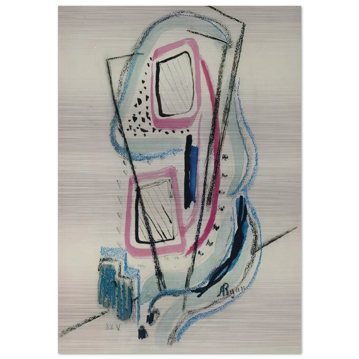XXV - 1940 - Anne Ryan Brushed Aluminum Print - 70x100 cm / 28x40 inches | Anne Ryan Aluminum Print | Anne Ryan Prints
