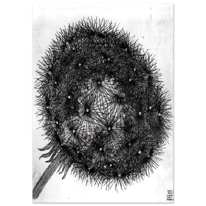 MC Escher - BLOWBALL I Wall Art - 30x40 cm / 12x16 inches - Premium Wooden Framed Poster With Fine Art Paper-canvas - Wood frame
