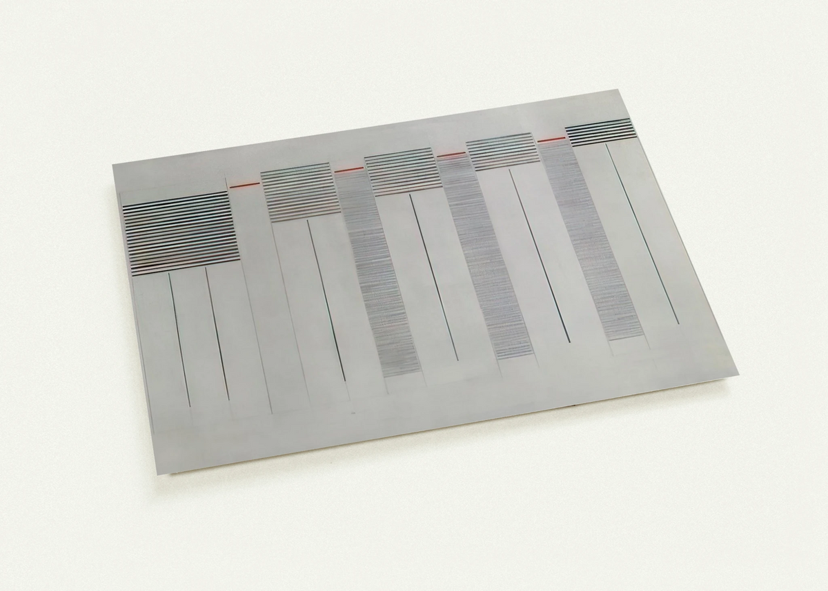 Acrilico n. 12 - 1976 By Bice Lazzari Pack of 10 Post Cards | Bice Lazzari Post Cards | A6 (10.5 x 14.8 cm) - 4.1 x 5.8 inches