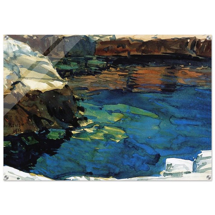 The Cove - Childe Hassam Acrylic Print - 70x100 cm / 28x40″ inches