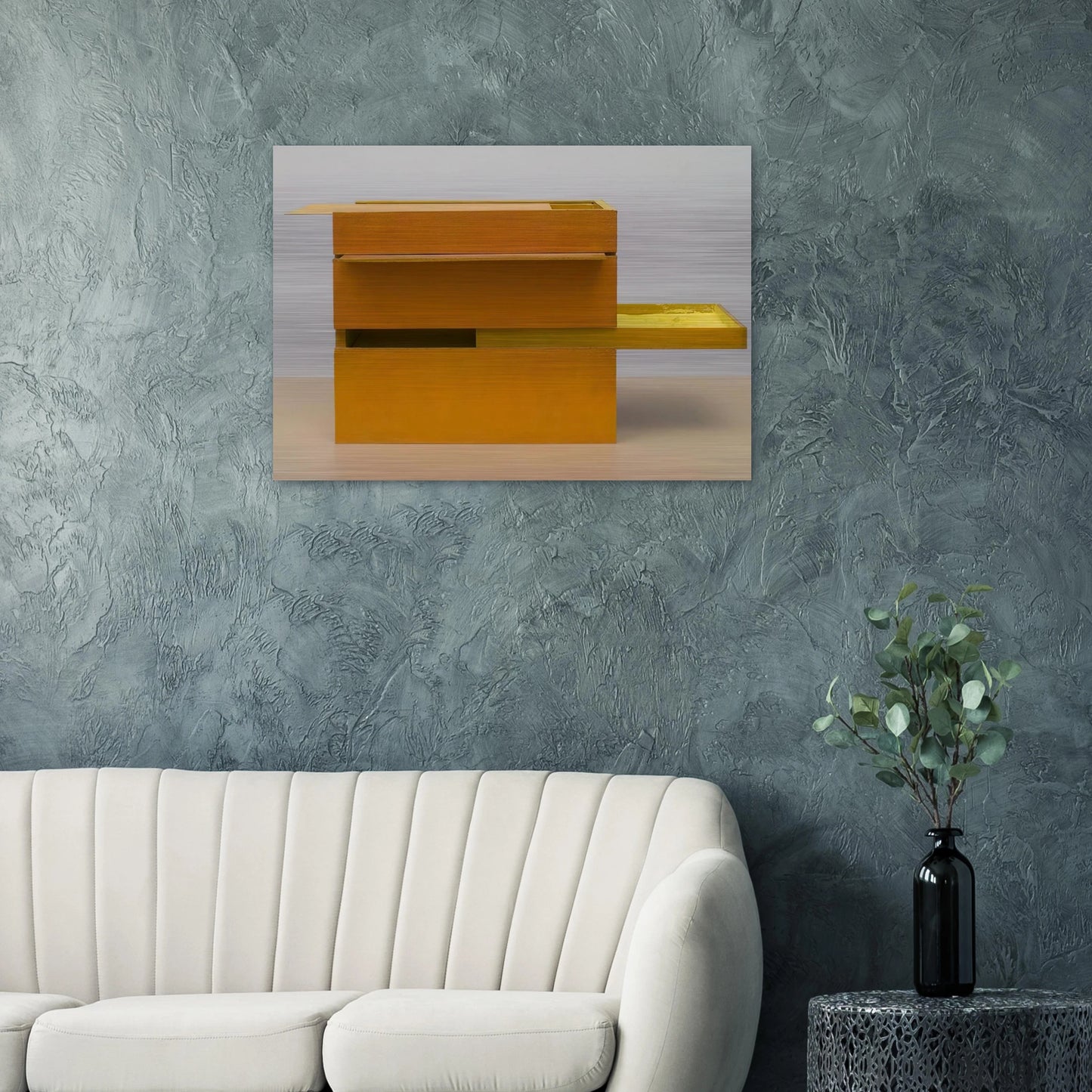 B11 Box Bólide 09 - Helio Oiticica Brushed Aluminum Print - 70x100 cm / 28x40 inches | Helio Oiticica Aluminum Print | Helio Oiticica Prints
