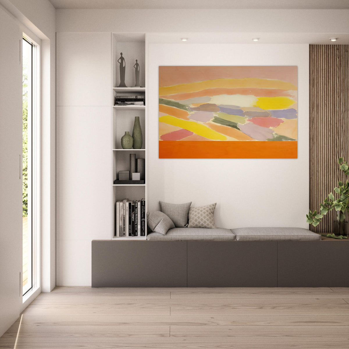Arielle - 1978 - Ronnie Landfield Art Prints - 100x150 cm / 40x60″ inches | Ronnie Landfield Poster | Ronnie Landfield Prints
