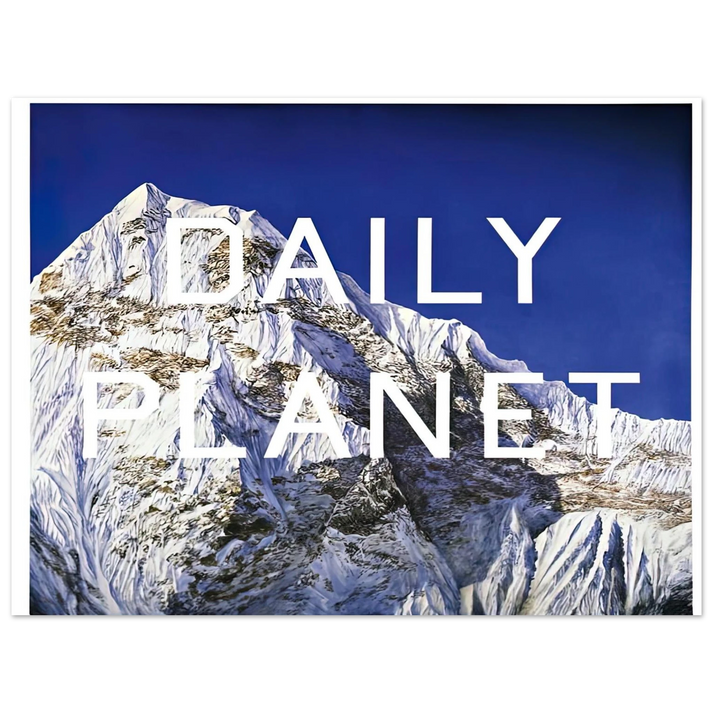 Edward Ruscha - DAILY PLANET 2003 75x100 cm / 30x40inches Fine Art Poster