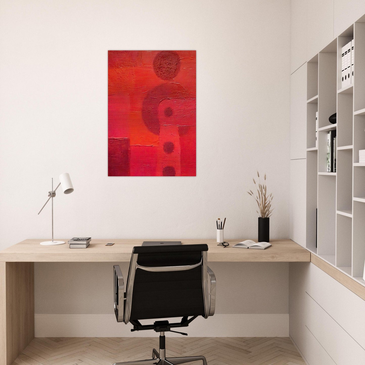 Deshabitados #101 - Pedro Coronel Brushed Aluminum Print - 70x100 cm / 28x40 inches | Pedro Coronel Aluminum Print | Pedro Coronel Prints