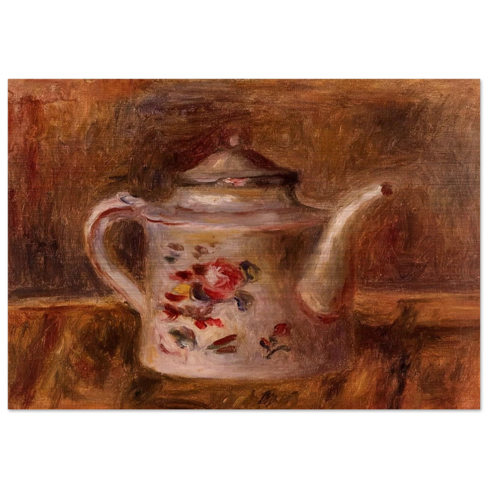 Watering Can - Pierre-Auguste Renoir Brushed Aluminum Print - 70x100 cm / 28x40 inches | Pierre-Auguste Renoir Aluminum Print | Pierre-Auguste Renoir Prints
