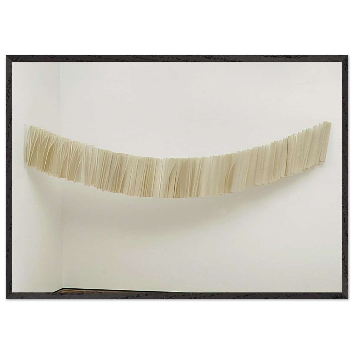 Little Train - Mira Schendel 70x100 cm / 28x40 inches Framed Art Print – Black Wooden Frame