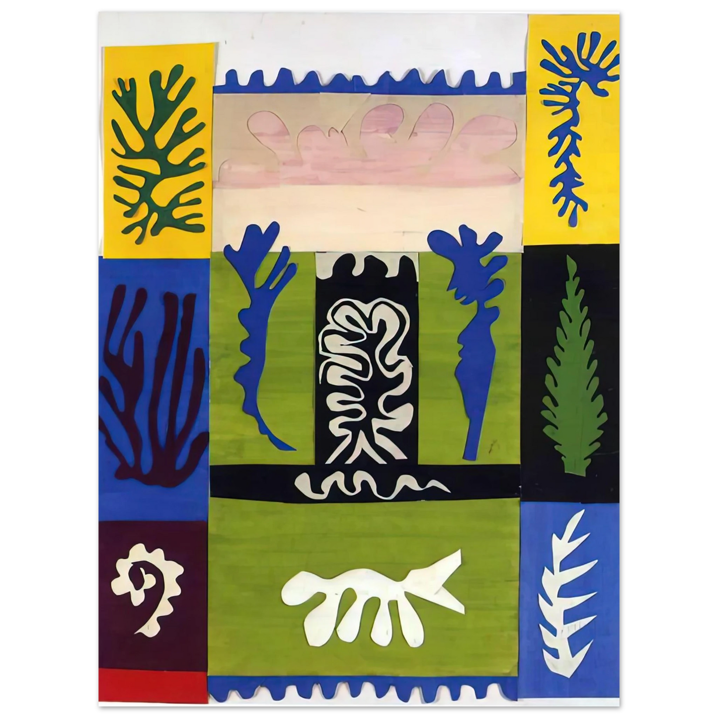 Henri Matisse - CUT OUTS 5 75x100 cm / 30x40inches Fine Art Poster
