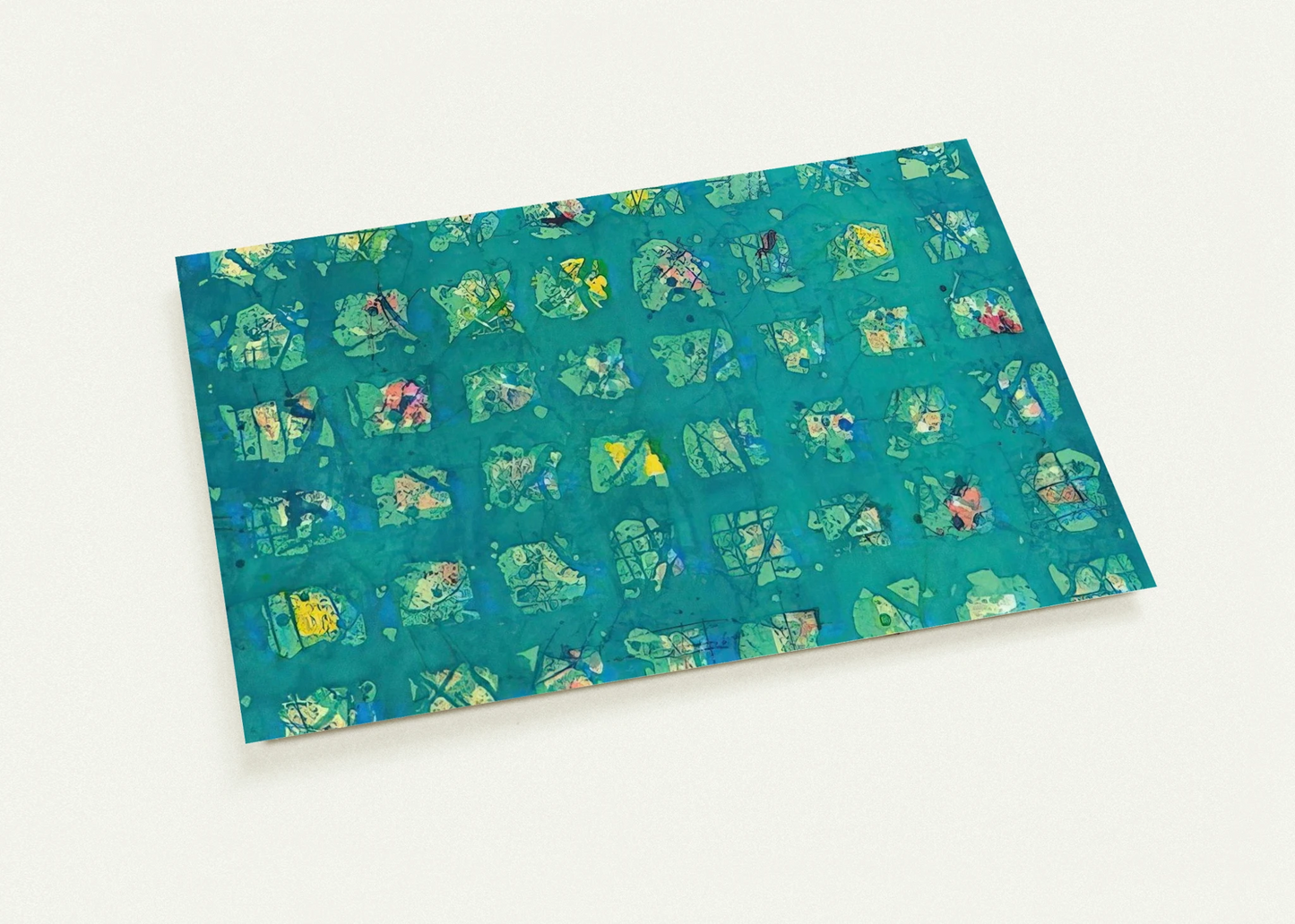 La Primavera Fredda Cold Spring By Sam Francis Pack of 10 Post Cards | Sam Francis Post Cards | A6 (10.5 x 14.8 cm) - 4.1 x 5.8 inches