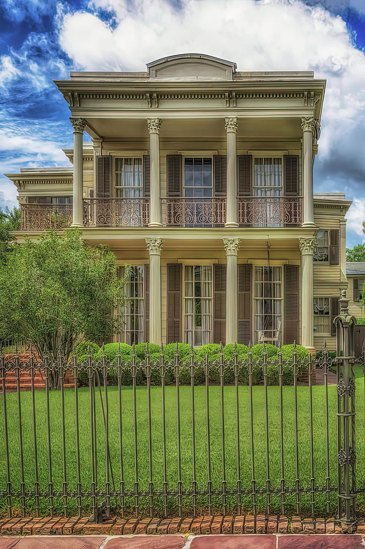 Archie Manning House Art Print | Premium Fine Art Print | RedKalion