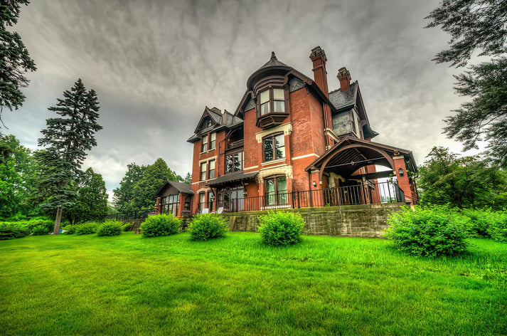 Brucemore Mansion in Cedar Rapids Art Print | RedKalion