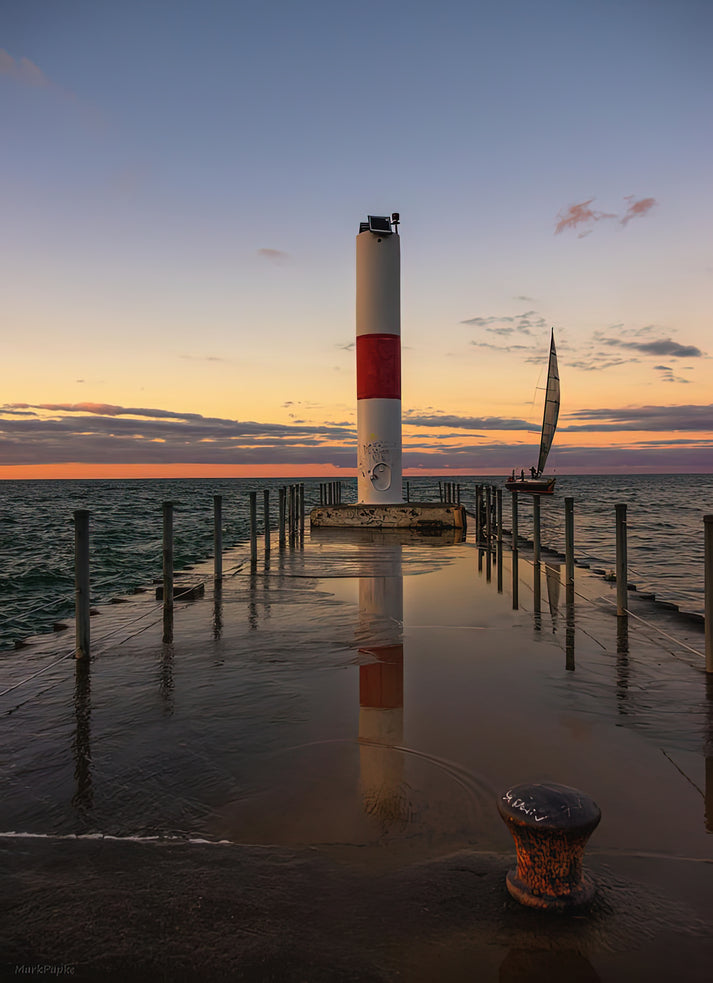 Charlotte Pier Rochester NY Art Print | RedKalion Fine Art Print