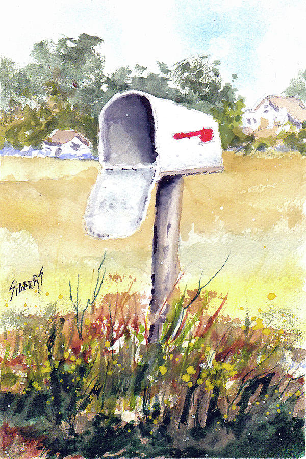 Mailbox #2 Art Print | Museum-Quality Fine Art Print | RedKalion