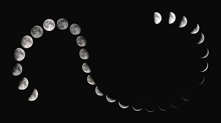 Moon Track Art Print | Premium Fine Art Print | RedKalion