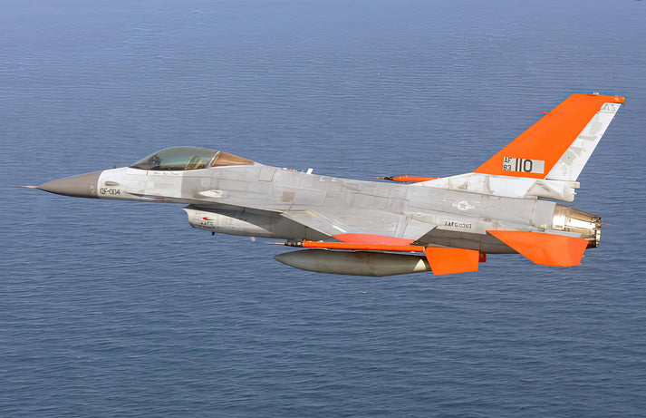 QF-16A Art Print | Aerial Aviation Fine Art Print | RedKalion
