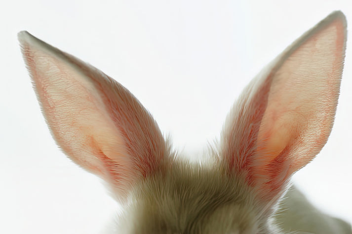 Rabbit Ear Art Print | Museum-Quality Fine Art Print | RedKalion