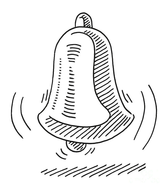 Ringing Drawing Art Print | RedKalion