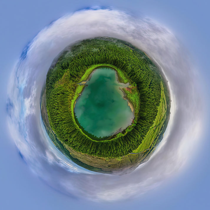 Snapchat Planet Art Print | Premium Fine Art Print | RedKalion