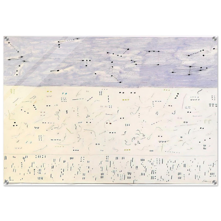 Deep Six - 1979 - Gene Davis Acrylic Print - 70x100 cm / 28x40″ inches