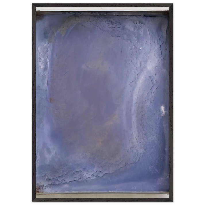 FARBWANNE 1985 - Gotthard Graubner 70x100 cm / 28x40 inches Framed Art Print – Black Wooden Frame