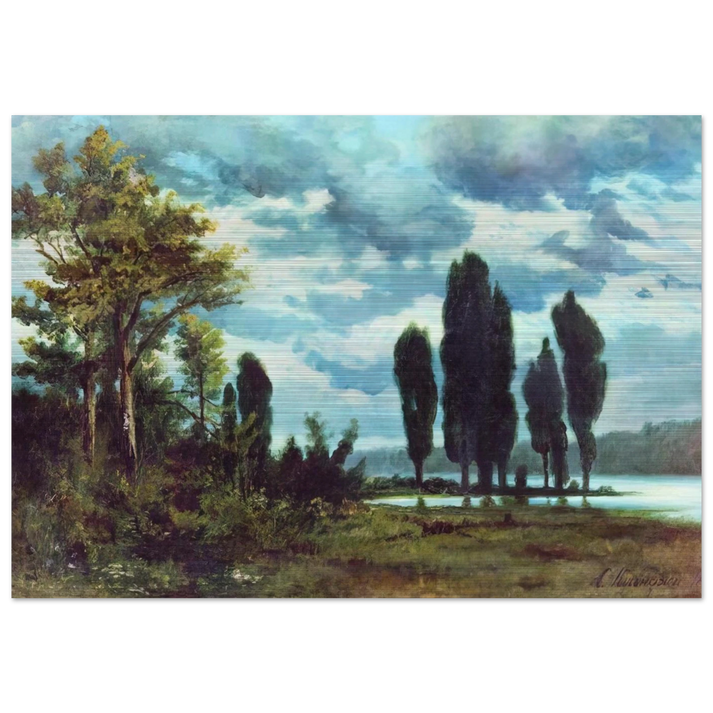 Landscape - Arkhyp Kuindzhi Brushed Aluminum Print - 70x100 cm / 28x40 inches | Arkhyp Kuindzhi Aluminum Print | Arkhyp Kuindzhi Prints
