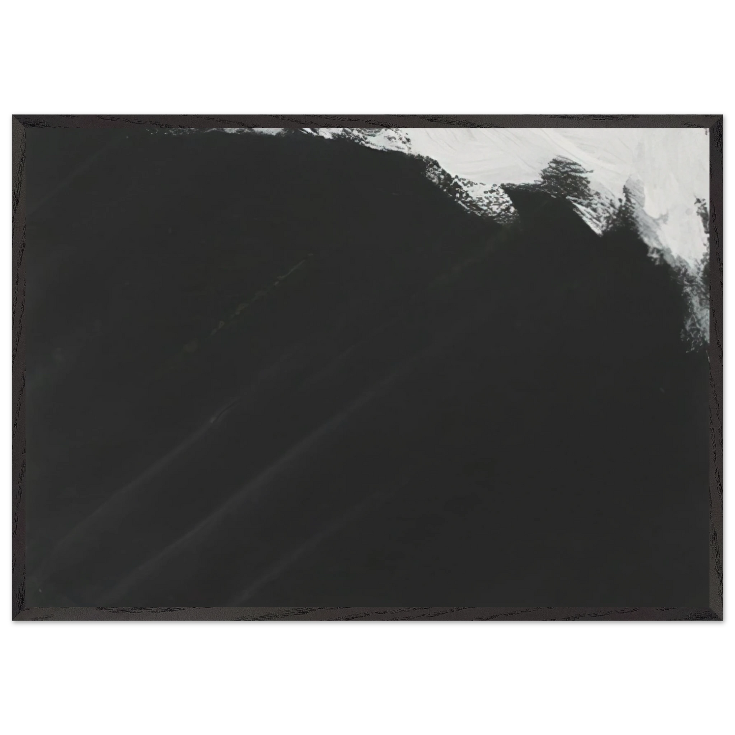 Untitled - 1988 N3 - Raoul De Keyser 70x100 cm / 28x40 inches Framed Art Print – Black Wooden Frame