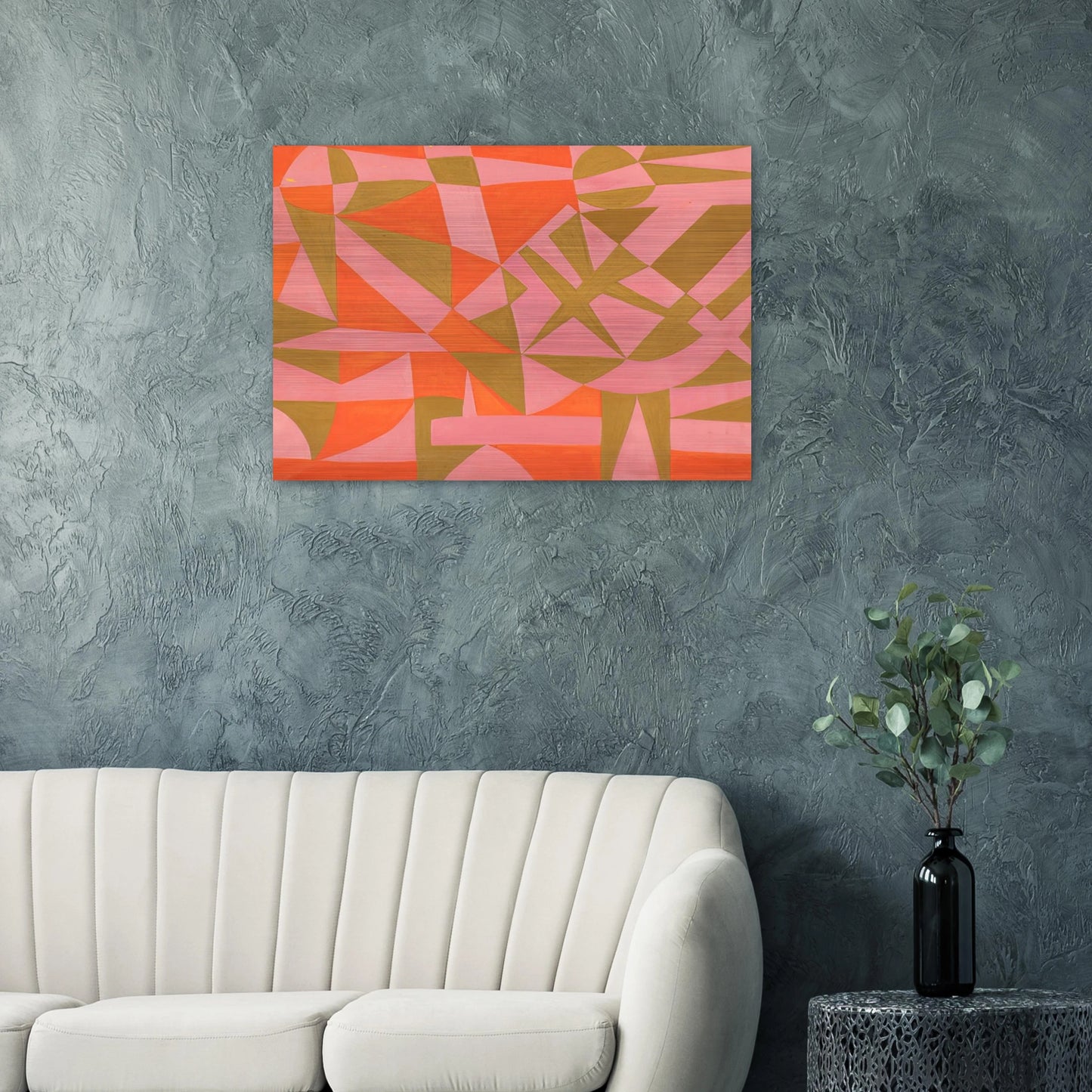 Flight of Colors - 1949 - Carmen Herrera Brushed Aluminum Print - 70x100 cm / 28x40 inches | Carmen Herrera Aluminum Print | Carmen Herrera Prints