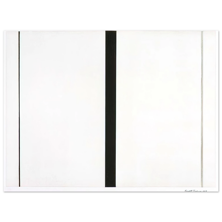 Barnett Newman - Untitled Etching #1 75x100 cm / 30x40inches Fine Art Poster