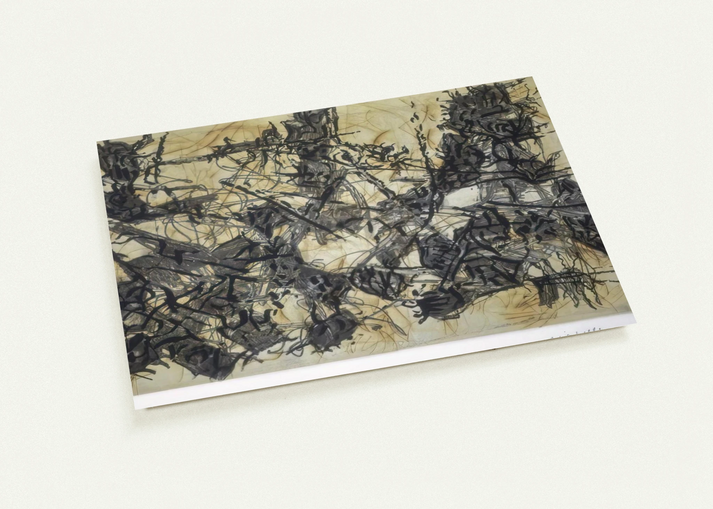 Constructions chimériques By Jean-Paul Riopelle Pack of 10 Post Cards | Jean-Paul Riopelle Post Cards | A6 (10.5 x 14.8 cm) - 4.1 x 5.8 inches