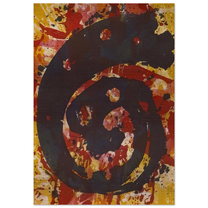 Untitled L. I48; SFE-015 - Sam Francis Brushed Aluminum Print - 70x100 cm / 28x40 inches | Sam Francis Aluminum Print | Sam Francis Prints