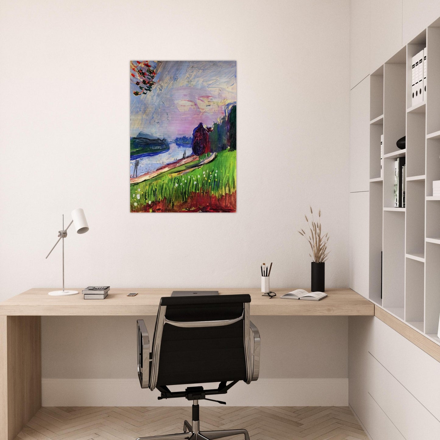 COPSE OF THE BANKS OF THE GARONNE 1900 - Henri Matisse Brushed Aluminum Print - 70x100 cm / 28x40 inches | Henri Matisse Aluminum Print | Henri Matisse Prints