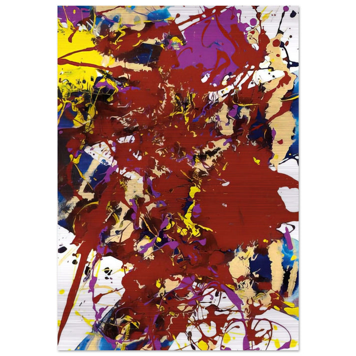 Untitled SFP94-99 SFF 1781 - Sam Francis Brushed Aluminum Print - 70x100 cm / 28x40 inches | Sam Francis Aluminum Print | Sam Francis Prints