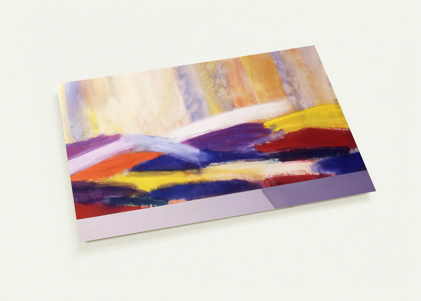 Matisse's Table - 1996 By Ronnie Landfield Pack of 10 Post Cards | Ronnie Landfield Post Cards | A6 (10.5 x 14.8 cm) - 4.1 x 5.8 inches