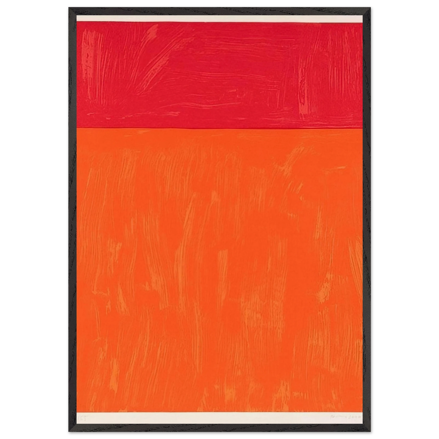 Untitled I - 2000 - Gunther Forg 70x100 cm / 28x40 inches Framed Art Print – Black Wooden Frame