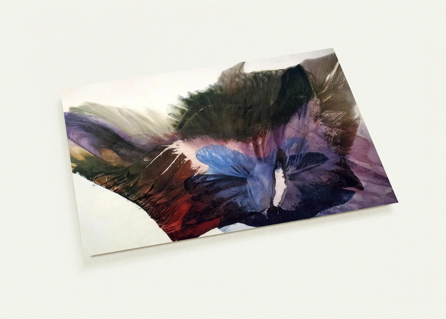 Phenomena Over the Cusp - 1961 By Paul Jenkins Pack of 10 Post Cards | Paul Jenkins Post Cards | A6 (10.5 x 14.8 cm) - 4.1 x 5.8 inches