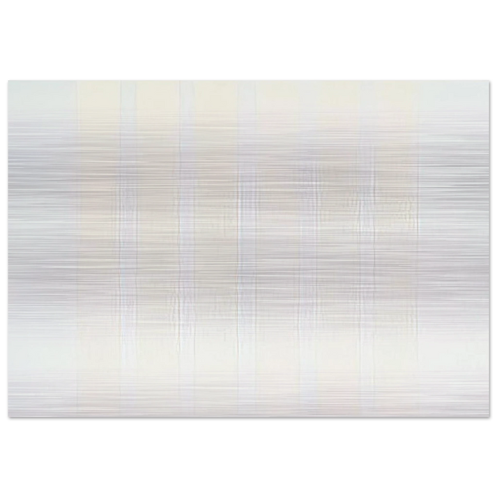 Untitled #0 - Agnes Martin Brushed Aluminum Print - 70x100 cm / 28x40 inches | Agnes Martin Aluminum Print | Agnes Martin Prints