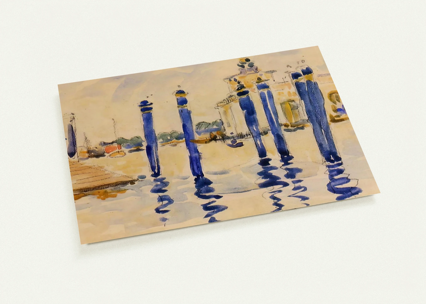 La Donana, Venice By Henri-Edmond Cross Pack of 10 Post Cards | Henri-Edmond Cross Post Cards | A6 (10.5 x 14.8 cm) - 4.1 x 5.8 inches
