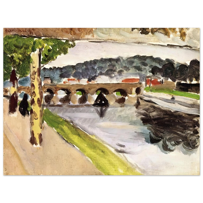 Henri Matisse - PARADE PLATANES 1917 75x100 cm / 30x40inches Fine Art Poster
