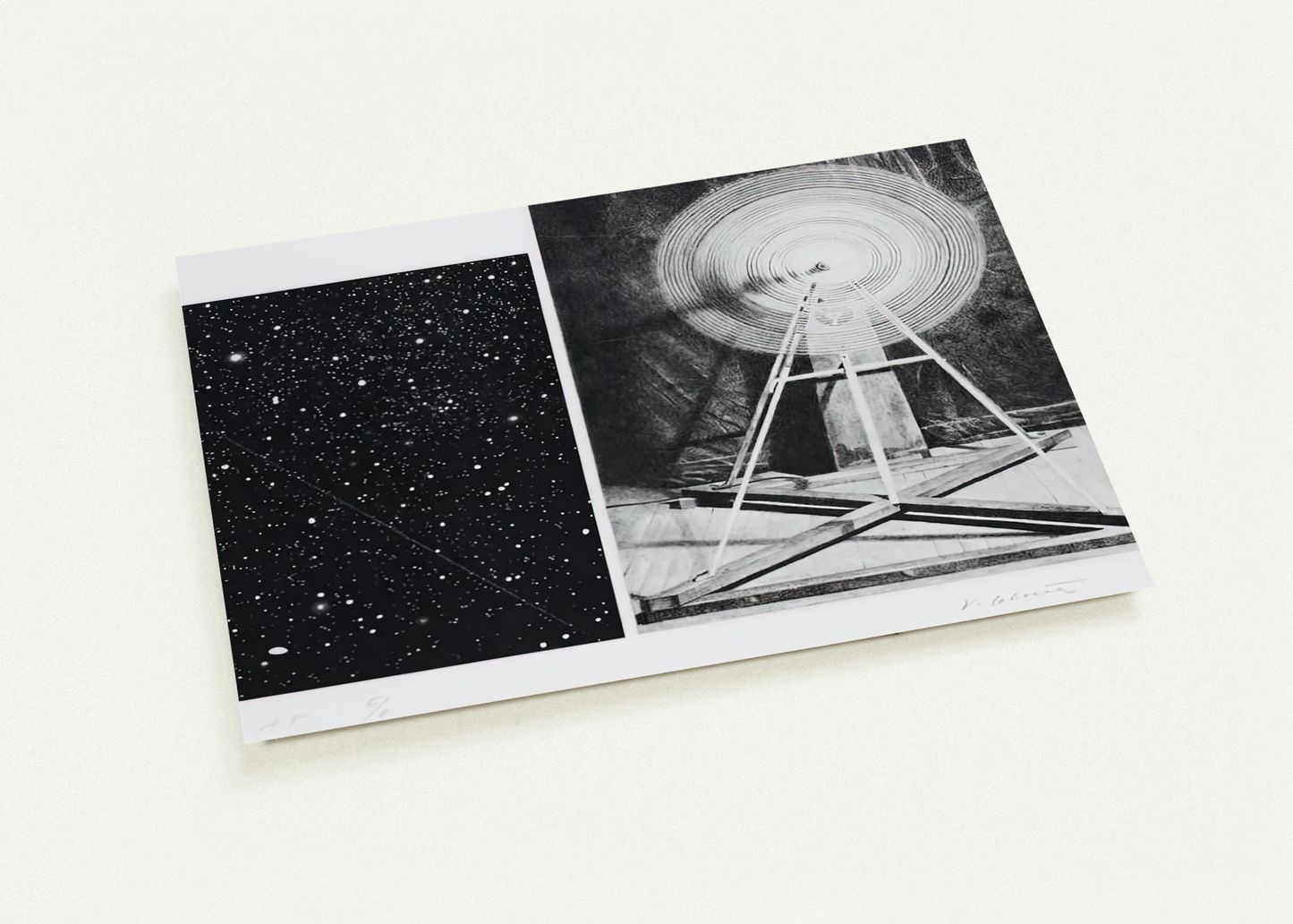 CONCENTRIC BEARINGS A 1984 By Vija Celmins Pack of 10 Post Cards | Vija Celmins Post Cards | A6 (10.5 x 14.8 cm) - 4.1 x 5.8 inches