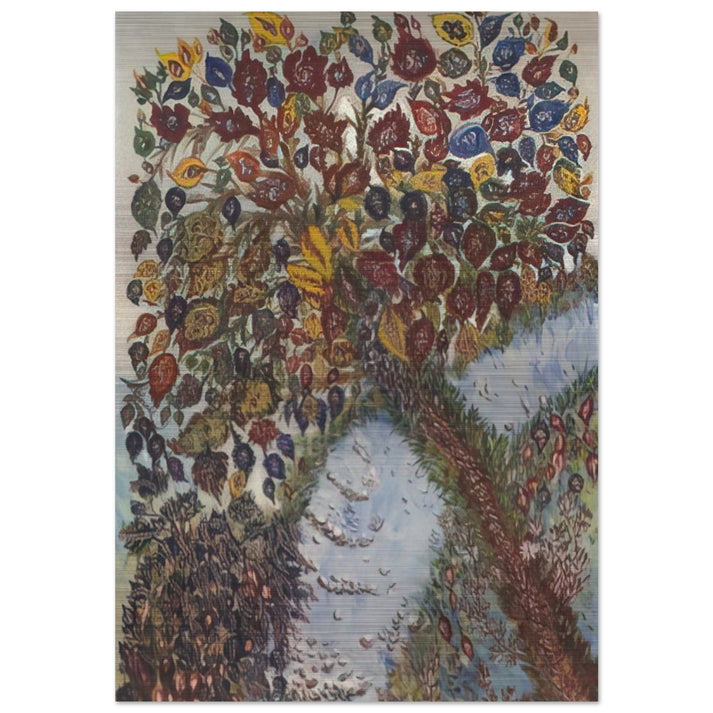 Tree or Paradise - 1925 - Seraphine Louis Brushed Aluminum Print - 70x100 cm / 28x40 inches | Seraphine Louis Aluminum Print | Seraphine Louis Prints