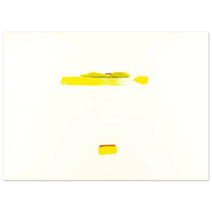 Helen Frankenthaler - New York III - 1972 Wall art - A1 (59.4 x 84.1 cm) - Premium Wooden Framed Poster With Fine Art Paper-canvas - White frame
