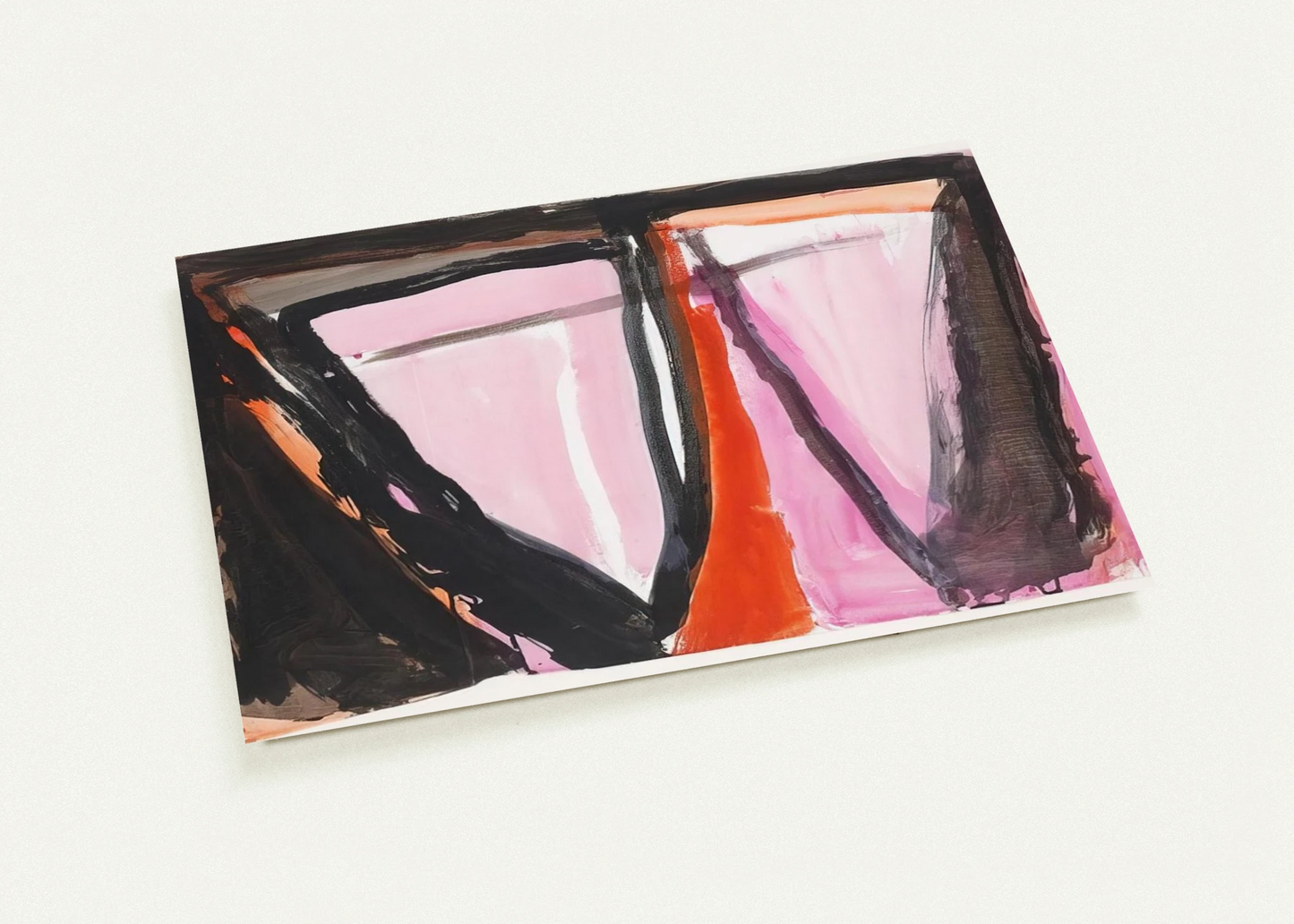 Composition - 1980 By Bram van Velde Pack of 10 Post Cards | Bram van Velde Post Cards | A6 (10.5 x 14.8 cm) - 4.1 x 5.8 inches
