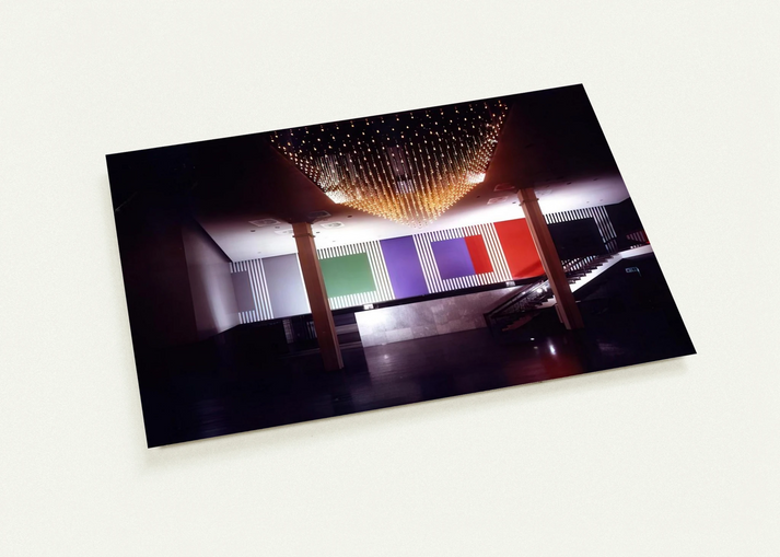 Double Rhythm - 1991 By Daniel Buren Pack of 10 Post Cards | Daniel Buren Post Cards | A6 (10.5 x 14.8 cm) - 4.1 x 5.8 inches