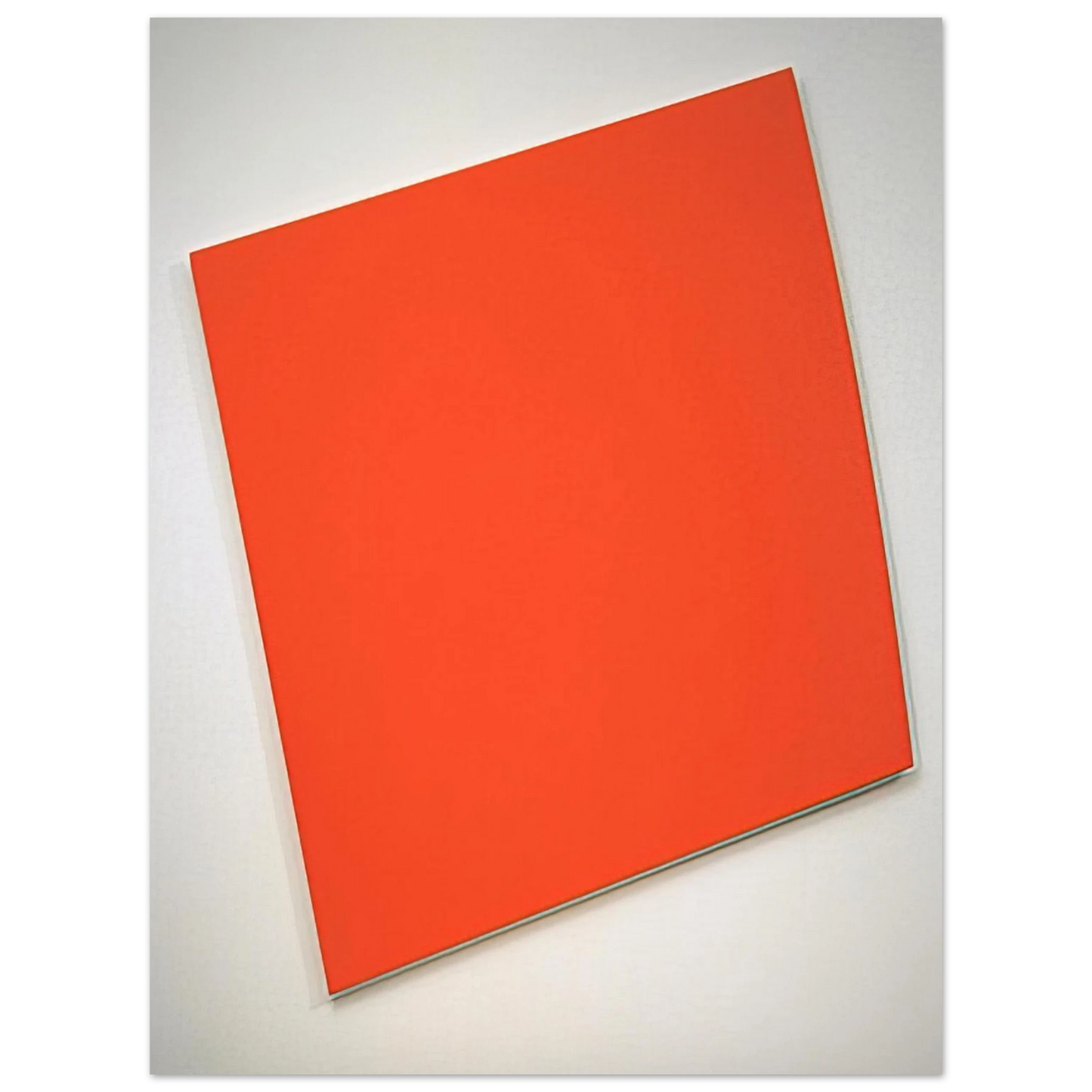 Ellsworth Kelly - Red-Orange Panel with Curve 75x100 cm / 30x40inches Fine Art Poster