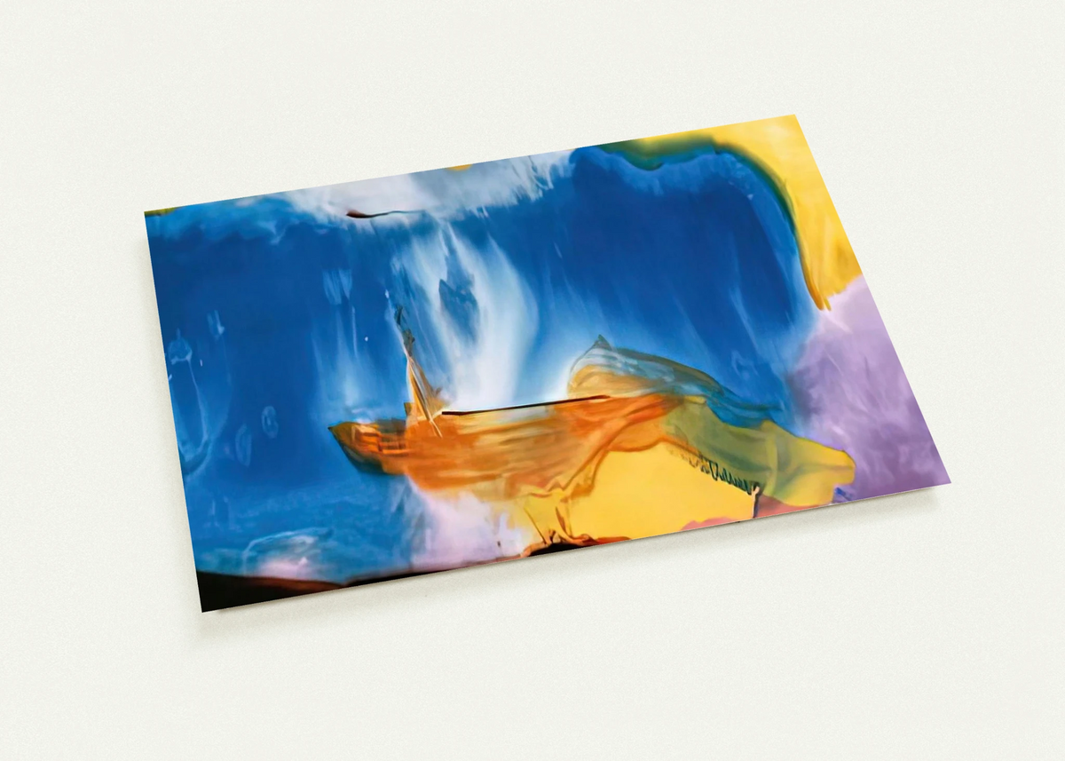 Moveable Blue, 1973- By Helen Frankenthaler Pack of 10 Post Cards | Helen Frankenthaler Post Cards | A6 (10.5 x 14.8 cm) - 4.1 x 5.8 inches