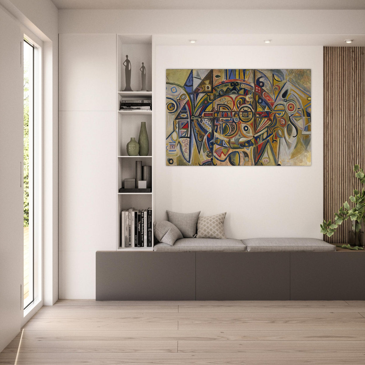Desert - 1940 - Richard Pousette-Dart Art Prints - 100x150 cm / 40x60″ inches | Richard Pousette-Dart Poster | Richard Pousette-Dart Prints