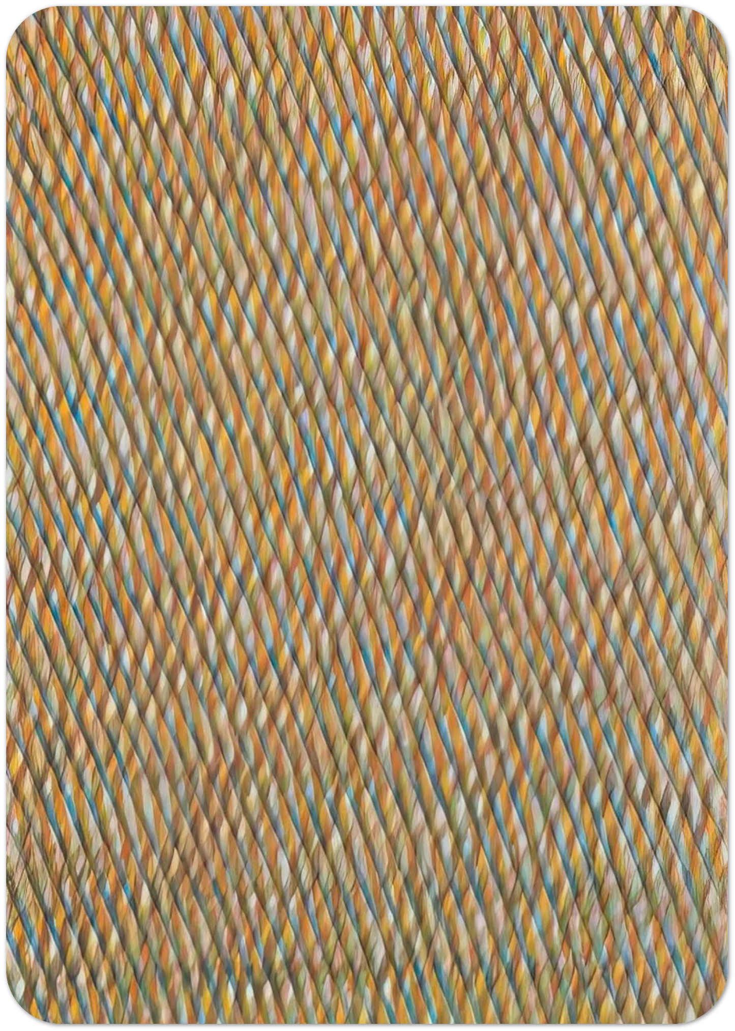 Momento continou - Op Art By Piero Dorazio Pack of 10 Post Cards | Piero Dorazio Post Cards | A6 (10.5 x 14.8 cm) - 4.1 x 5.8 inches