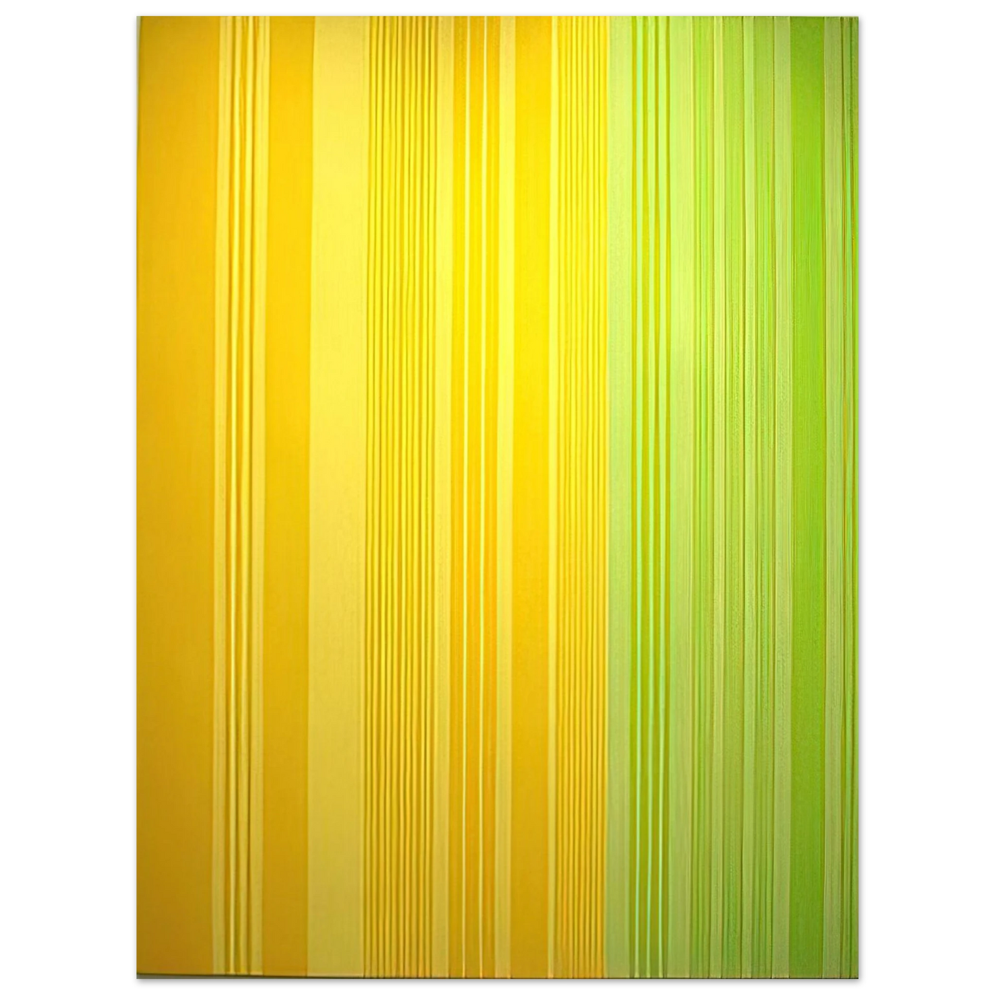 Gene Davis - Lime-Lemon - 1970 75x100 cm / 30x40inches Fine Art Poster
