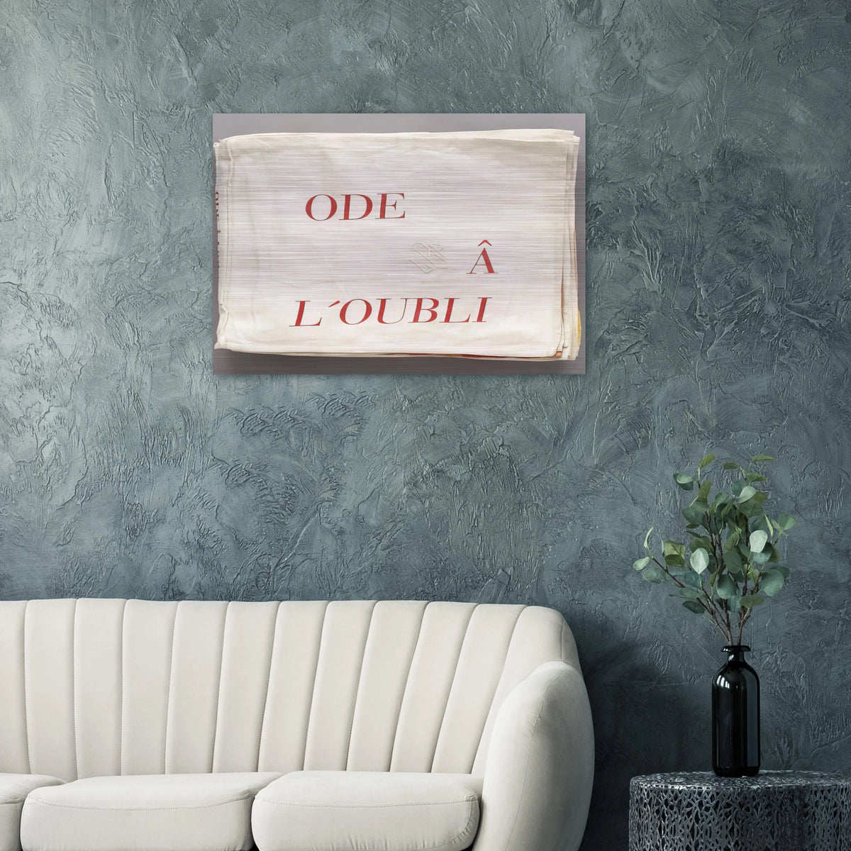 ODE TO THE FORGOTTEN 2004 - Louise Bourgeois Brushed Aluminum Print - 70x100 cm / 28x40 inches | Louise Bourgeois Aluminum Print | Louise Bourgeois Prints