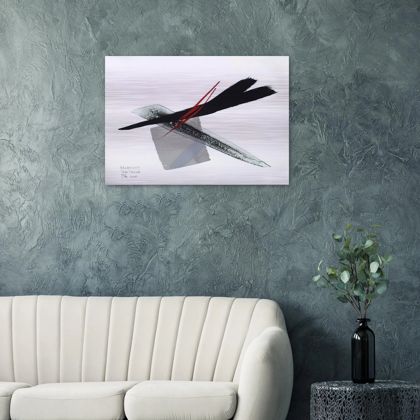 Relativity - 2005 - Toko Shinoda Brushed Aluminum Print - 70x100 cm / 28x40 inches | Toko Shinoda Aluminum Print | Toko Shinoda Prints